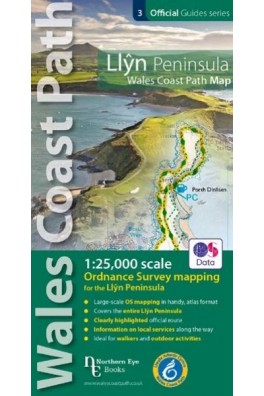 Official Guide Series - Wales Coast Path: Llŷn Peninsula Coast Path Map