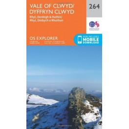 O.S. Explorer 264 Vale of Clwyd/Dyffryn Clwyd