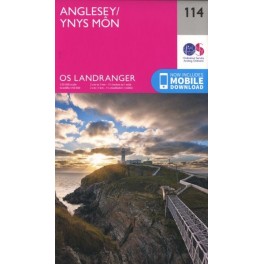 O.S. Landranger 114 Anglesey/Ynys Mon