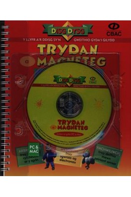 Disg Dysg: Trydan a Magneteg (Llyfr + CD-ROM)
