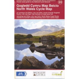 North Wales Cycling Map, Including the National Cycle Network