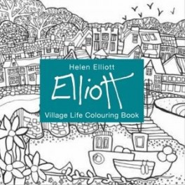 Helen Elliott Village Life Colouring Book