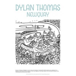 Helen Elliott Poster: Dylan Thomas Newquay