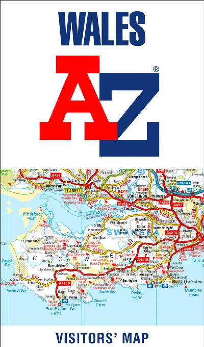 Wales A-Z Visitors' Map