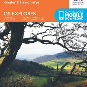 O.S. Explorer 201 Knighton & Presteigne/Tref-y-Clawdd a Llanandras