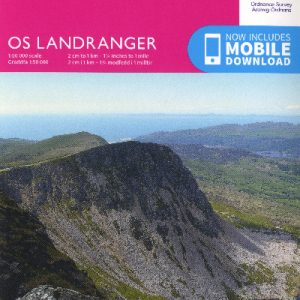 O.S. Landranger 124 Porthmadog and Dolgellau / Porthmadog a Dolgellau
