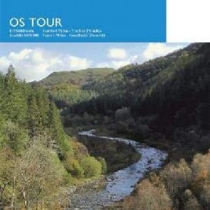 O.S. Tour Map South & Mid Wales/De a Chanolbarth Cymru
