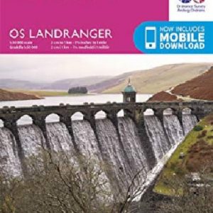 OS Landranger Map 136 Newtown & Llanidloes / Y Drenewydd a Llanidloes