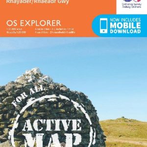 Os Explorer Active Map 200: Llandrindod Wells & Elan Valley / Llandrindod a Dyffryn Elan Map