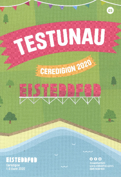 Rhestr Testunau Eisteddfod Genedlaethol Ceredigion 2020