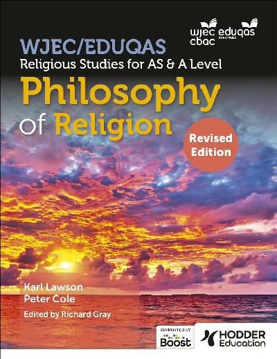 WJEC/Eduqas Religious Studies for A Level & AS - Philosophy of Religion (Revised Edition)