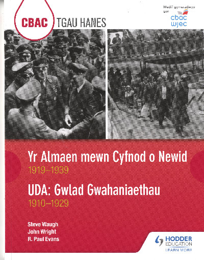 CBAC TGAU Hanes: Yr Almaen mewn Cyfnod o Newid 1919-1939/UDA: Gwlad Gwahaniaethau 1910-1929
