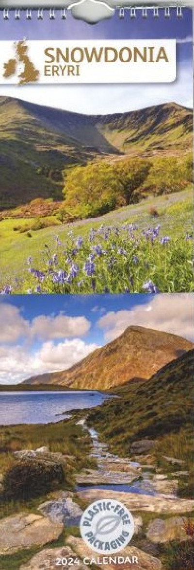 Snowdonia Eryri Slim 2024 Calendar