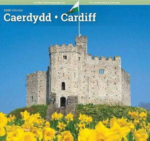Calendr A4 2026 Caerdydd / Cardiff A4 2026 Calendar