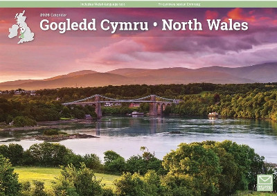 Calendr 2026 Gogledd Cymru / North Wales 2026 Calendar A4
