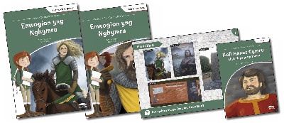 Pecyn Teithio'n ôl i'r Oesoedd Canol: Enwogion yng Nghymru