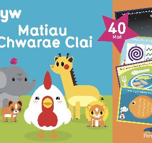 Matiau Chwarae Clai Cyw