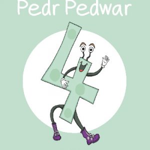 Cyfres Cymeriadau Difyr: Stryd y Rhifau - Pedr Pedwar