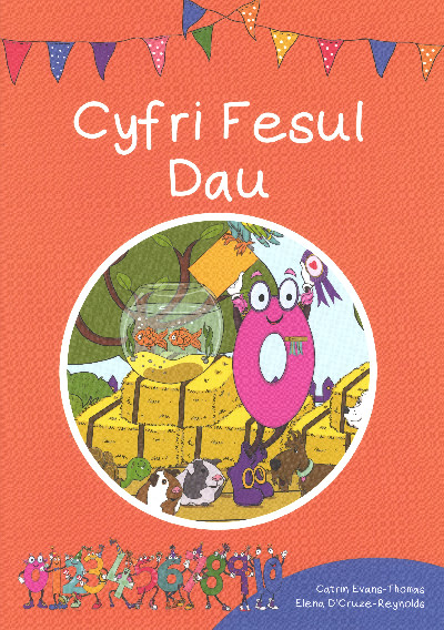 Cyfres Cymeriadau Difyr: Stryd y Rhifau - Cyfri Fesul Dau
