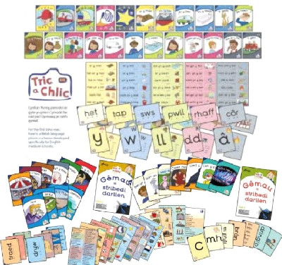 Tric a Chlic Pecyn Cyflawn (English Medium Schools)