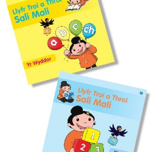 Llyfr Troi a Throi Sali Mali - Yr Wyddor / Rhifau