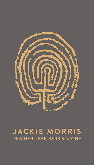 Feather, Leaf, Bark and Stone