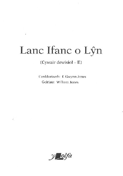 Lanc Ifanc o Lŷn (Cywair Dewisiol - E)