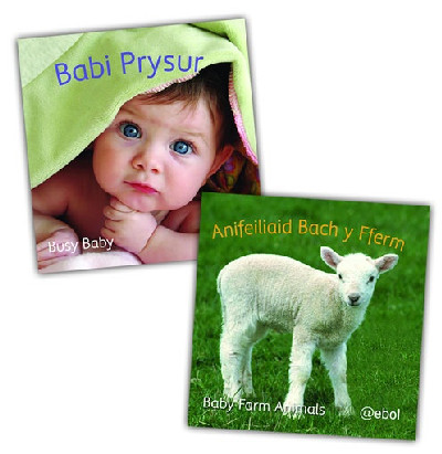 Pecyn Llyfrau Clwt / Cloth Books Pack