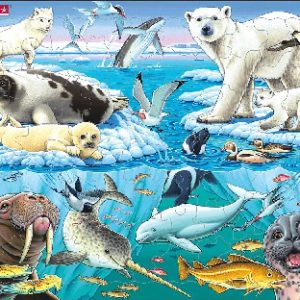 Jig-so Bywyd Gwyllt yr Arctig / Wildlife in the Arctic Jigsaw