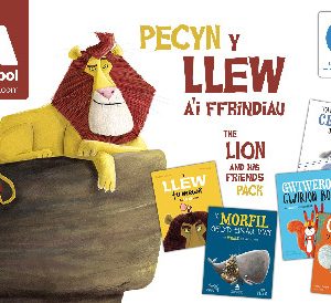 Pecyn y Llew a'i Ffrindiau / The Lion and his Friends Pack
