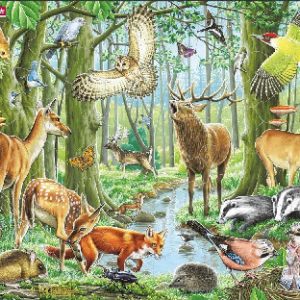 Jig-So Anifeiliaid y Goedwig