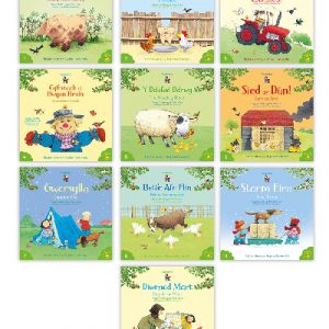 Cyfres Cae Berllan: Pecyn Dysgu Darllen gyda Cadi a Jac / Learning to Read Welsh with Cadi and Jac Pack