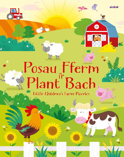 Posau Fferm i'r Plant Bach / Little Children's Farm Puzzles