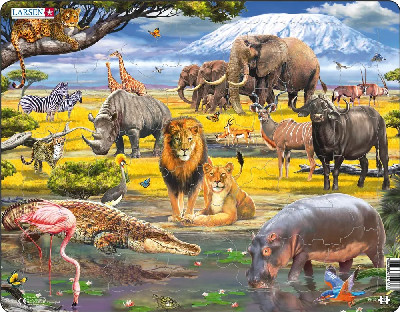Jig-So Safana / Savanna Jigsaw