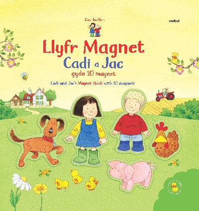 Llyfr Magnet Cadi a Jac / Cadi and Jac's Magnet Book