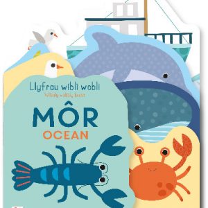 Llyfrau Wibli Wobli: Môr / Wibbly Wobbly Books: Ocean