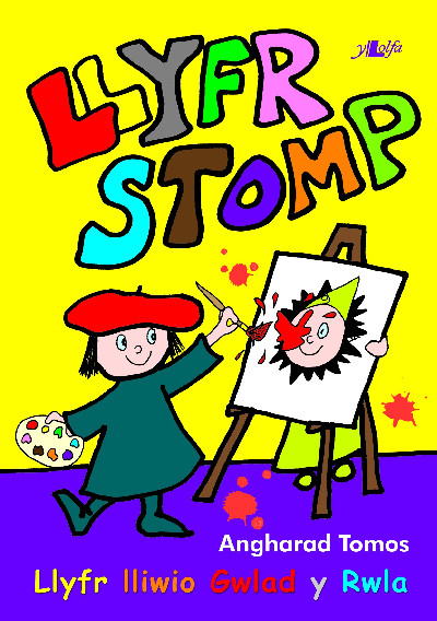 Llyfr Stomp - Llyfr Lliwio Gwlad y Rwla