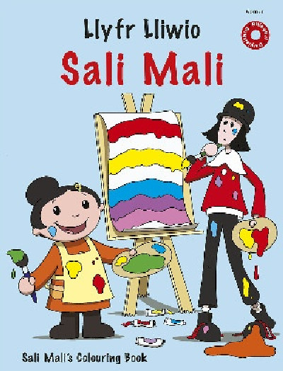 Llyfr Lliwio Sali Mali/Sali Mali's Colouring Book