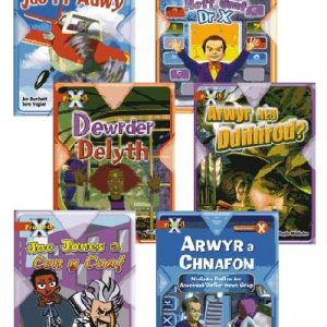 Prosiect X: Band 12 Brown (Pecyn o 6) Arwyr a Chnafon