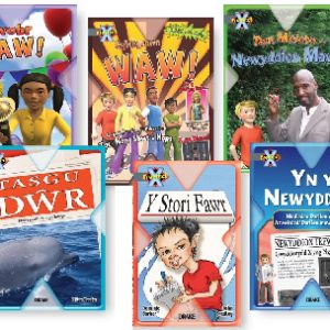 Prosiect X: Band 13 Llwyd (Pecyn o 6) yn y Newyddion