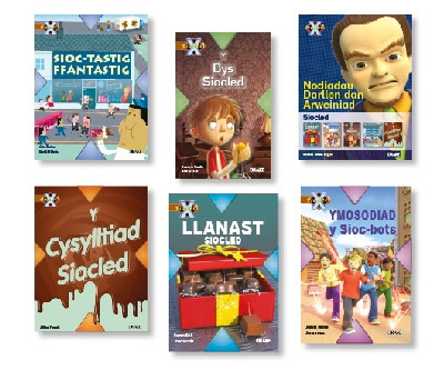 Prosiect X: Band 12 Brown Blwyddyn 3 (Pecyn o 6) Siocled