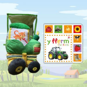 Tudur y Tractor a Llyfr Babi
