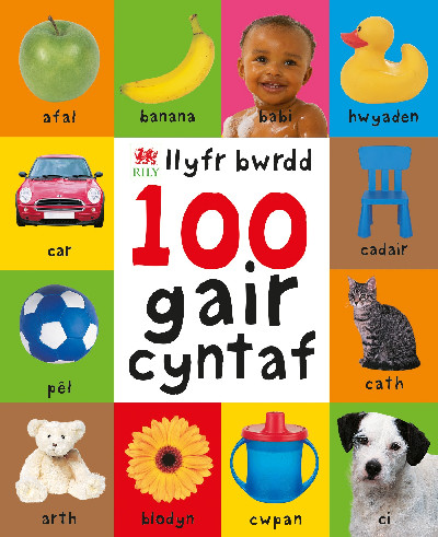 100 Gair Cyntaf - Llyfr Bwrdd
