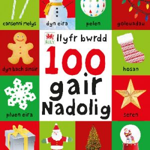 100 Gair Nadolig - Llyfr Bwrdd