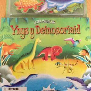 Ynys y Deinosoriaid - Llyfr Magnetig