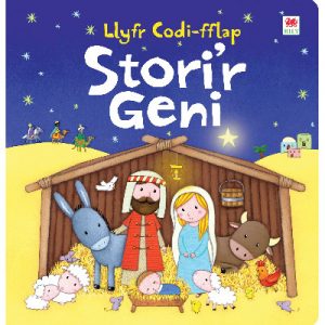 Llyfr Codi Fflap: Stori'r Geni