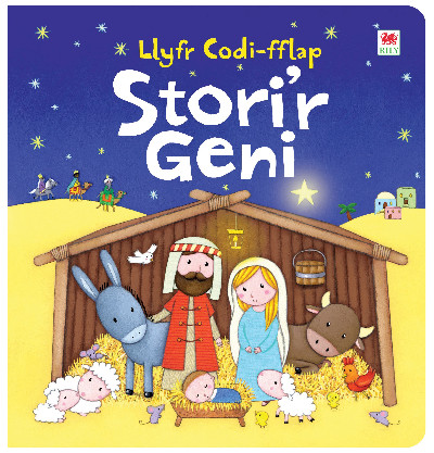 Llyfr Codi Fflap: Stori'r Geni