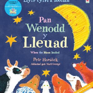 Llyfr Cyfri a Sbecian: Pan Wenodd y Lleuad / When the Moon Smiled