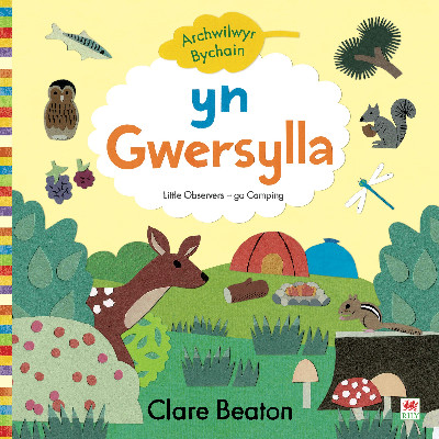 Cyfres Archwilwyr Bychain: Yn Gwersylla / Go Camping