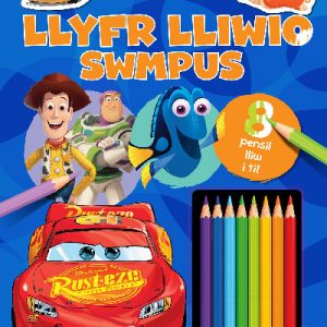 Disney Pixar: Llyfr Lliwio Swmpus